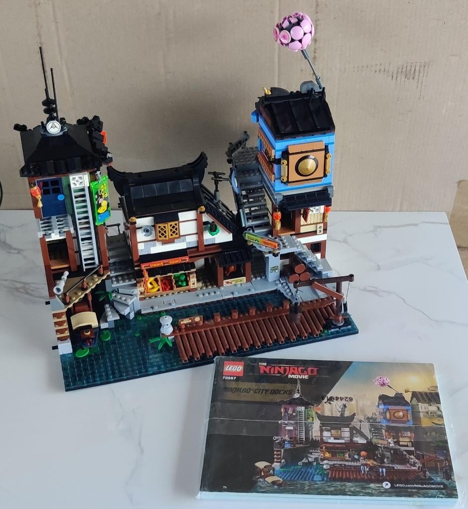70657 LEGO Les quais de la ville Ninjago, Enlèvement ou Envoi, Utilisé, Ensemble complet, Lego