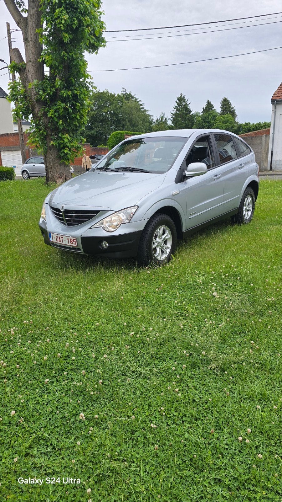 Ssangyong action '4 x 4 !129000 km, Autos, Cuir, Argent ou Gris, Achat, Actyon Sports