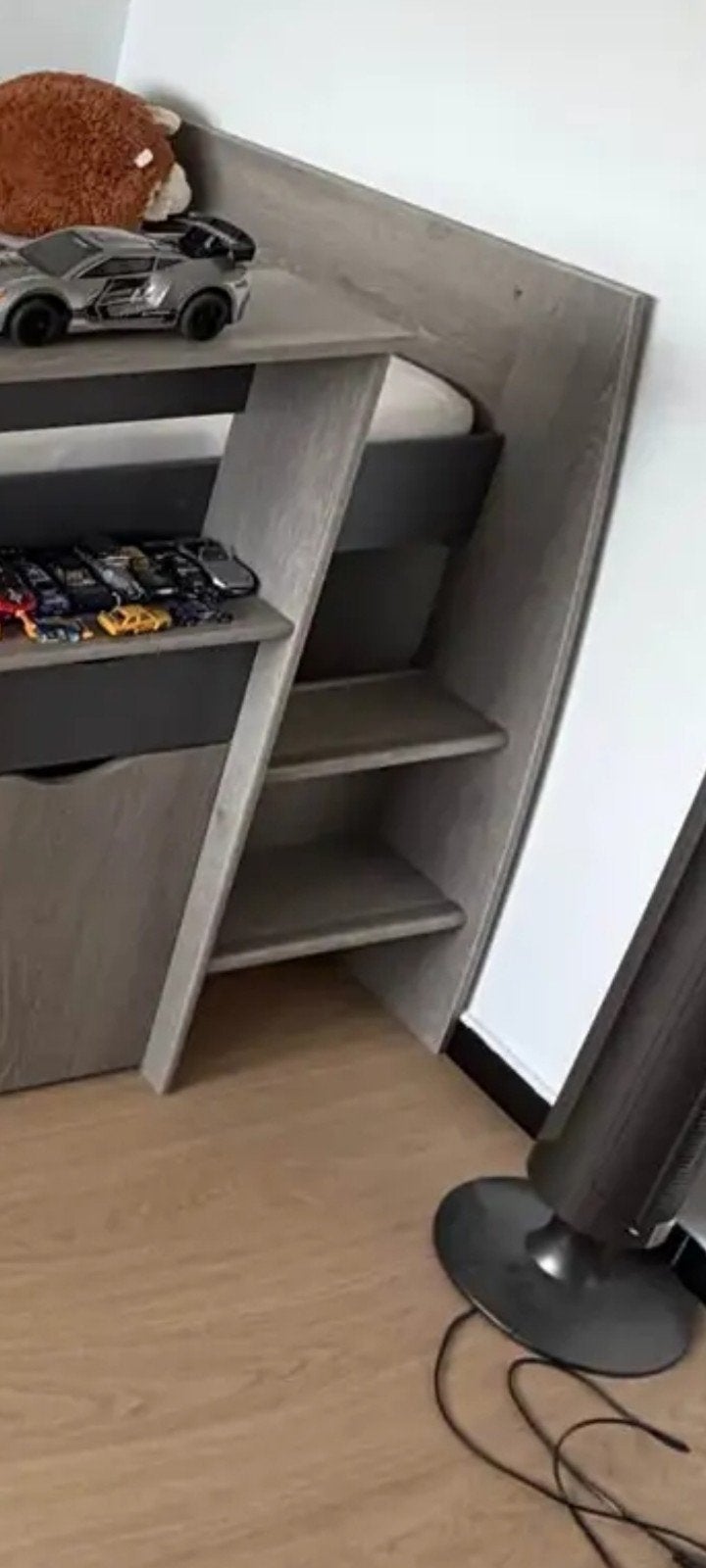 lit haut enfant, Enlèvement, Comme neuf, Une personne, Lit mi-hauteur mezzanine