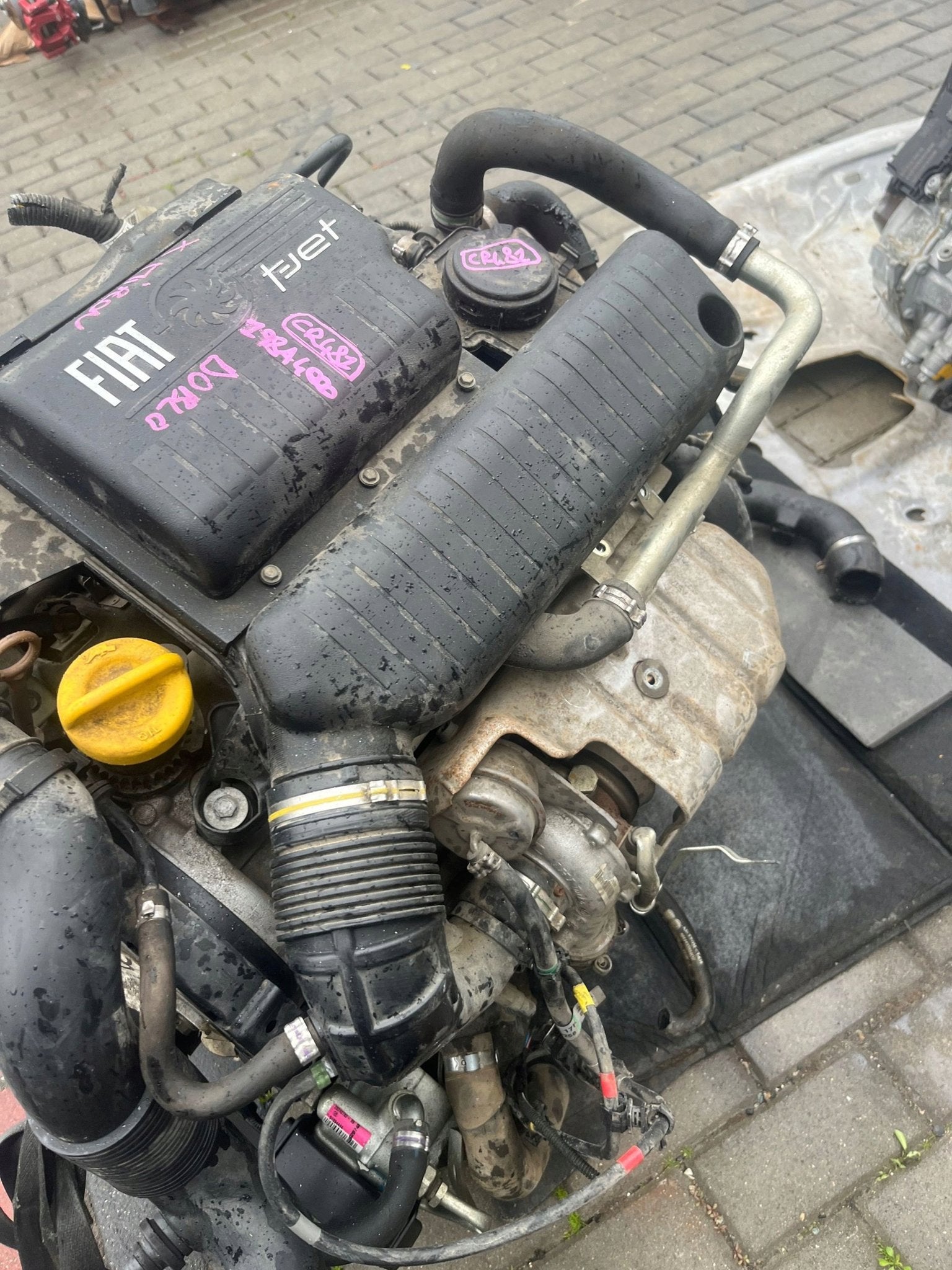 Moteur 198A4000 Complet FIAT DOBLO, Envoi, Utilisé, Daihatsu