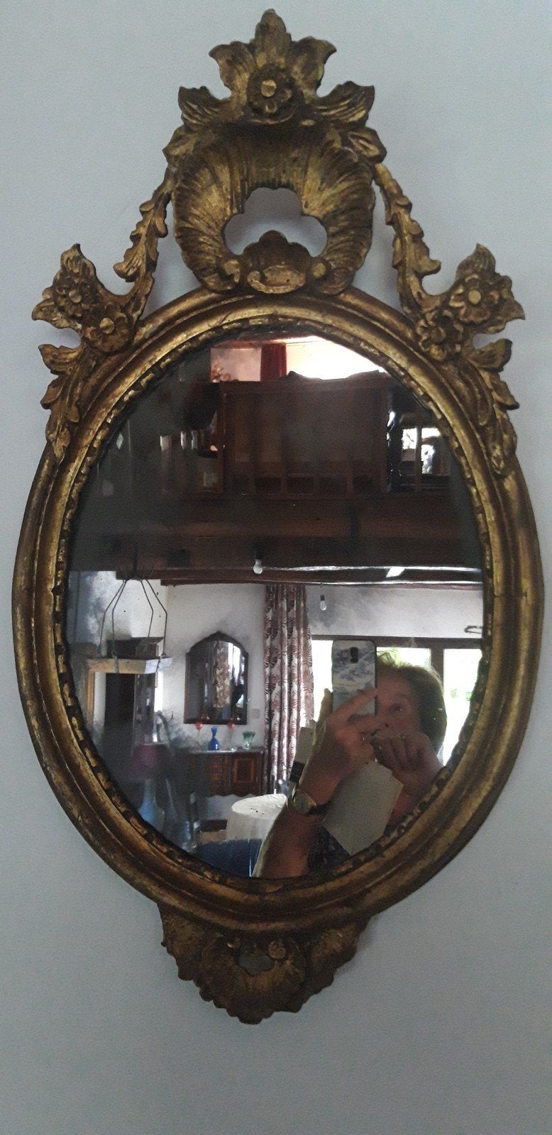 Miroir bois doré, Antiquités & Art, Enlèvement