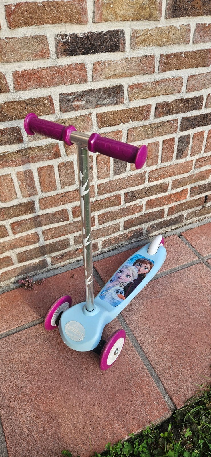 frozen 3 wielige step, Fietsen en Brommers, Ophalen, Gebruikt, Gewone step, Disney