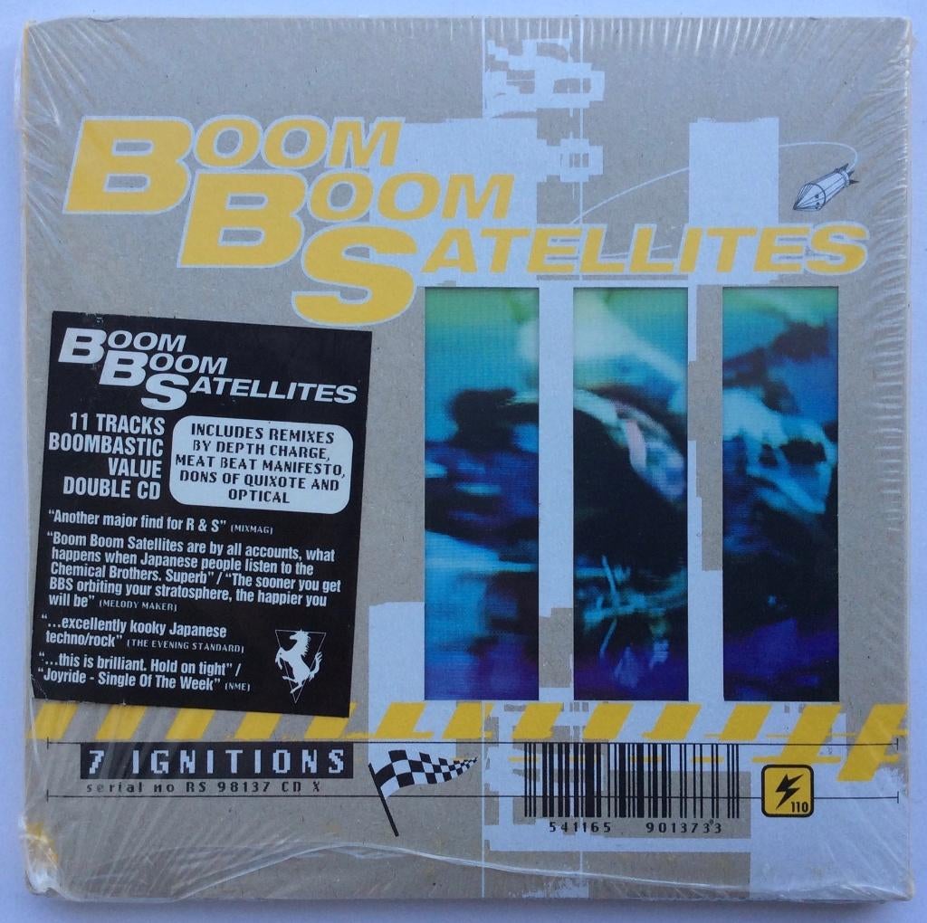 Boom boom satellites - 7 ignitions serial no RS 98137, Cd's en Dvd's, Cd's | Dance en House, Ophalen of Verzenden, Nieuw in verpakking