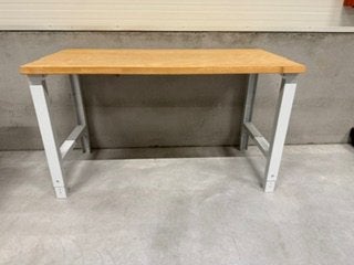 Établi/table d'emballage - Réglable en hauteur | 190 x 70 cm, Enlèvement, Utilisé, 170 cm ou plus