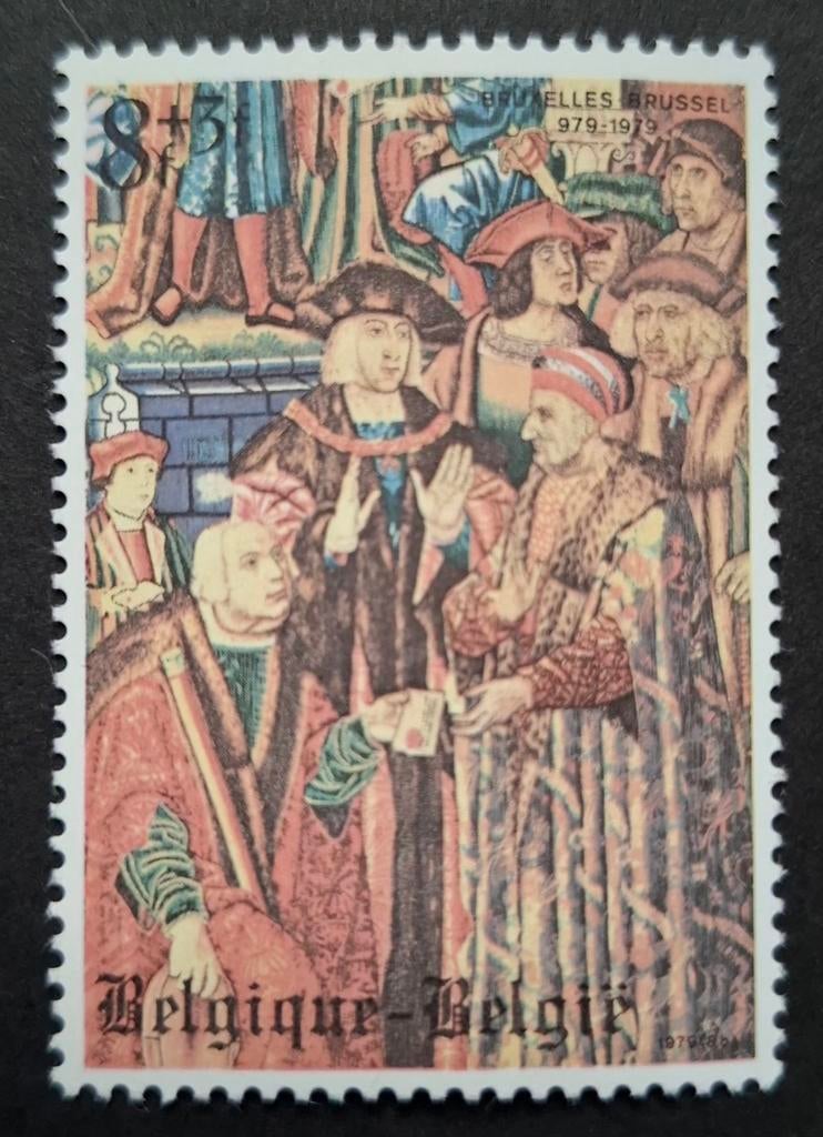 België: OBP 1933-V2 ** Millennium van Brussel 1979., Postzegels en Munten, Postzegels | Europa | België, Ophalen of Verzenden