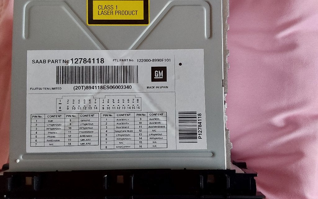 Auto  radio, Ophalen of Verzenden, Zo goed als nieuw