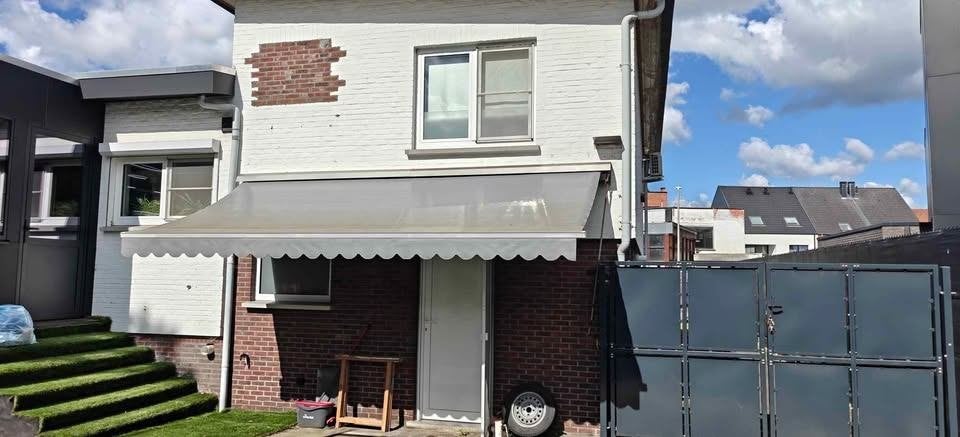 Handmatige luifel, Tuin en Terras, Zonneschermen, Ophalen, Gebruikt, 150 tot 300 cm, 250 cm tot 450 cm
