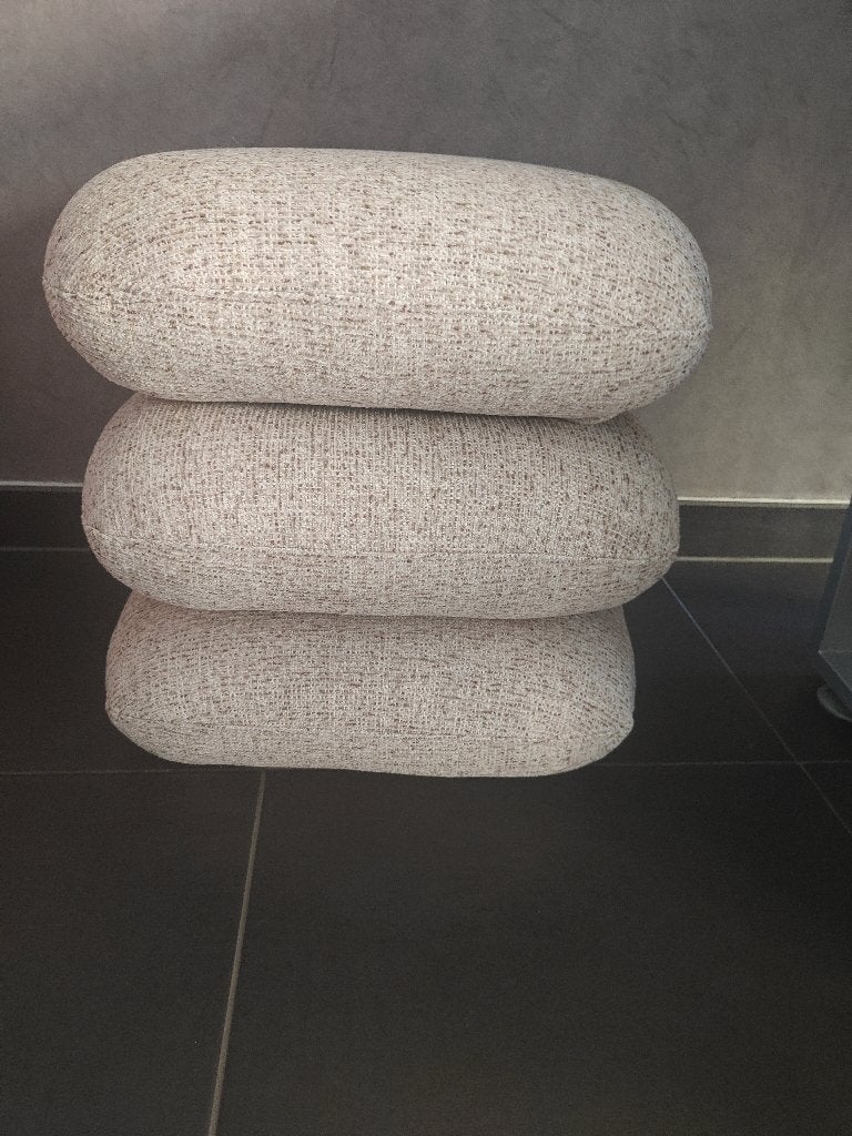 Poef, Enlèvement, Moins de 50 cm, Moins de 50 cm, Tissus