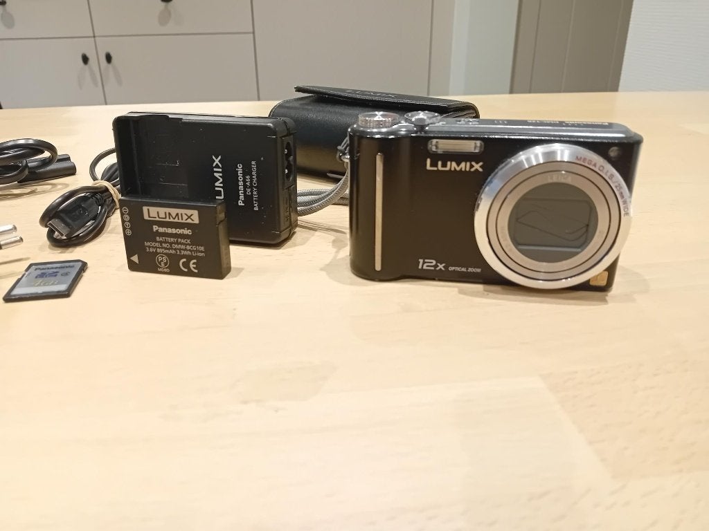Panasonic TZ6 Zwart - LUMIX, Ophalen, Panasonic, 10 megapixels, Zo goed als nieuw