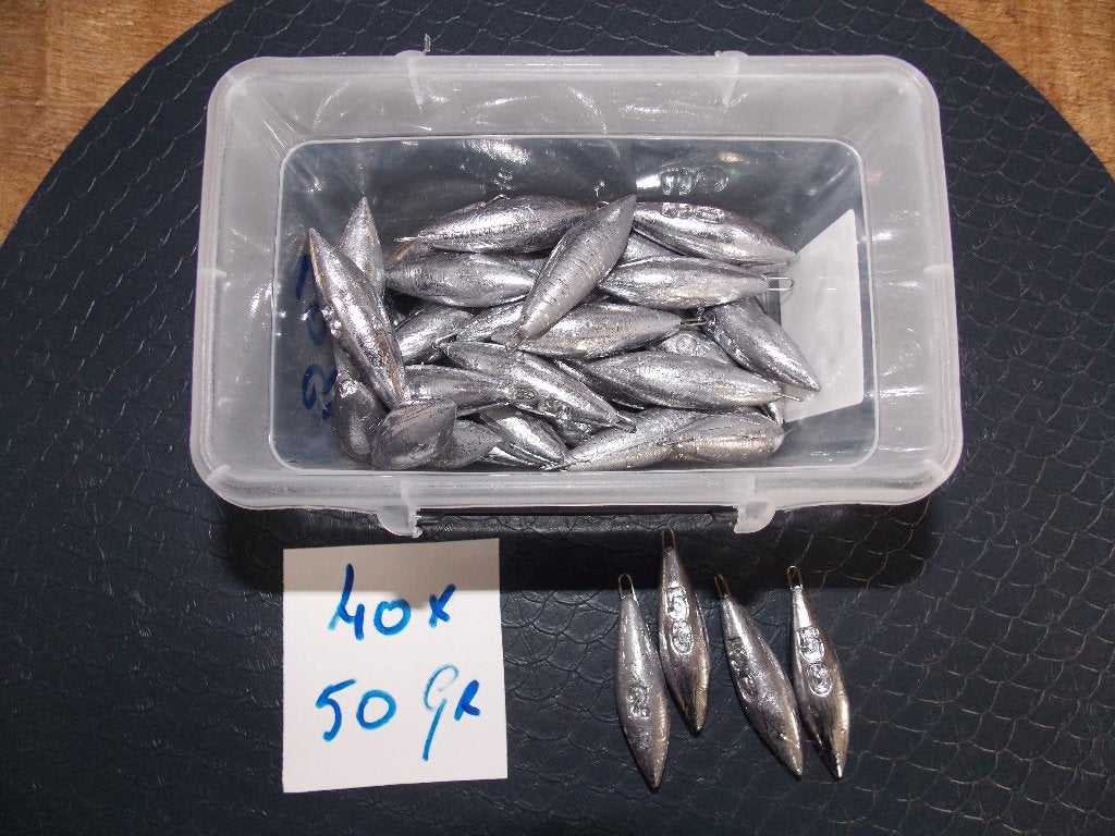 Plomb Torpedo 50 g ou 75 grammes, Enlèvement ou Envoi, Neuf, Ensemble complet