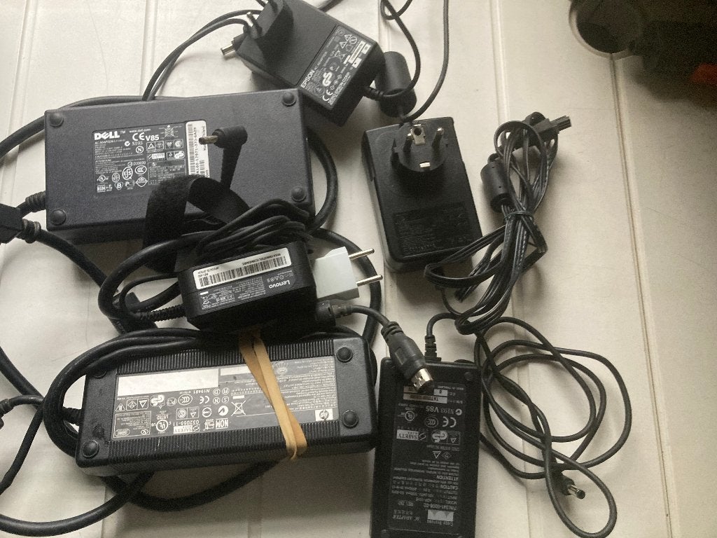 Lot Chargeur HP / DELL / LENOVO, Ophalen, Gebruikt