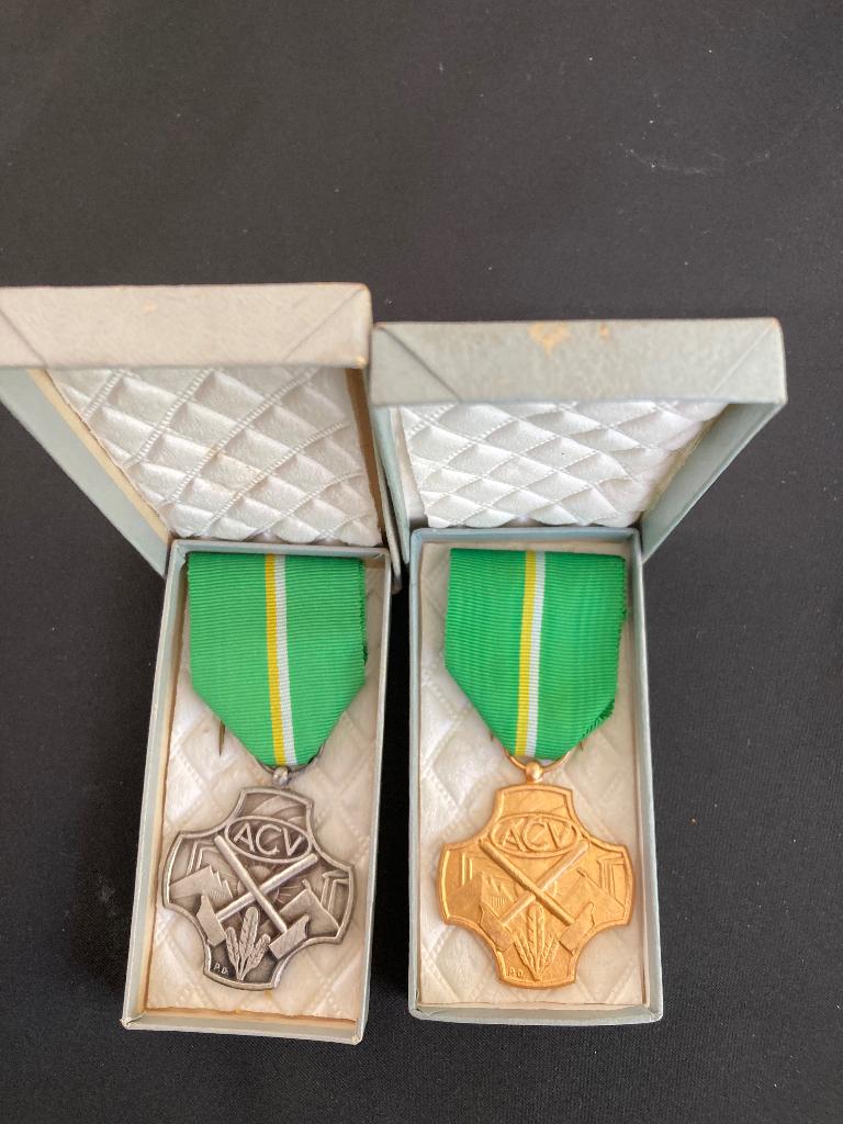 Medaille ACV, Ophalen of Verzenden