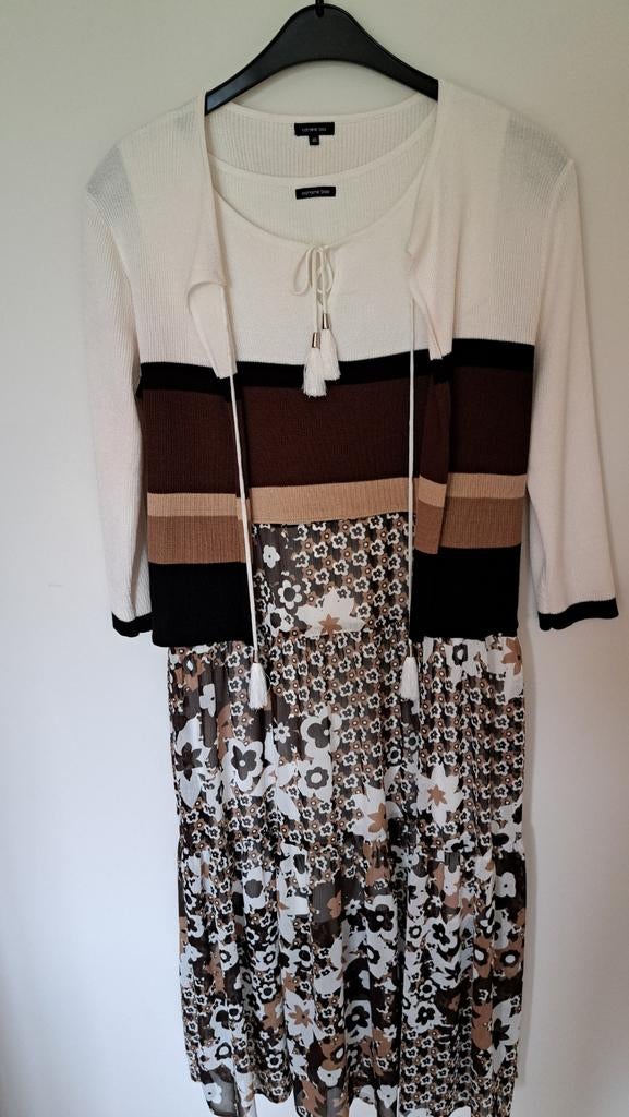 Lang kleed met gilet., Ophalen of Verzenden