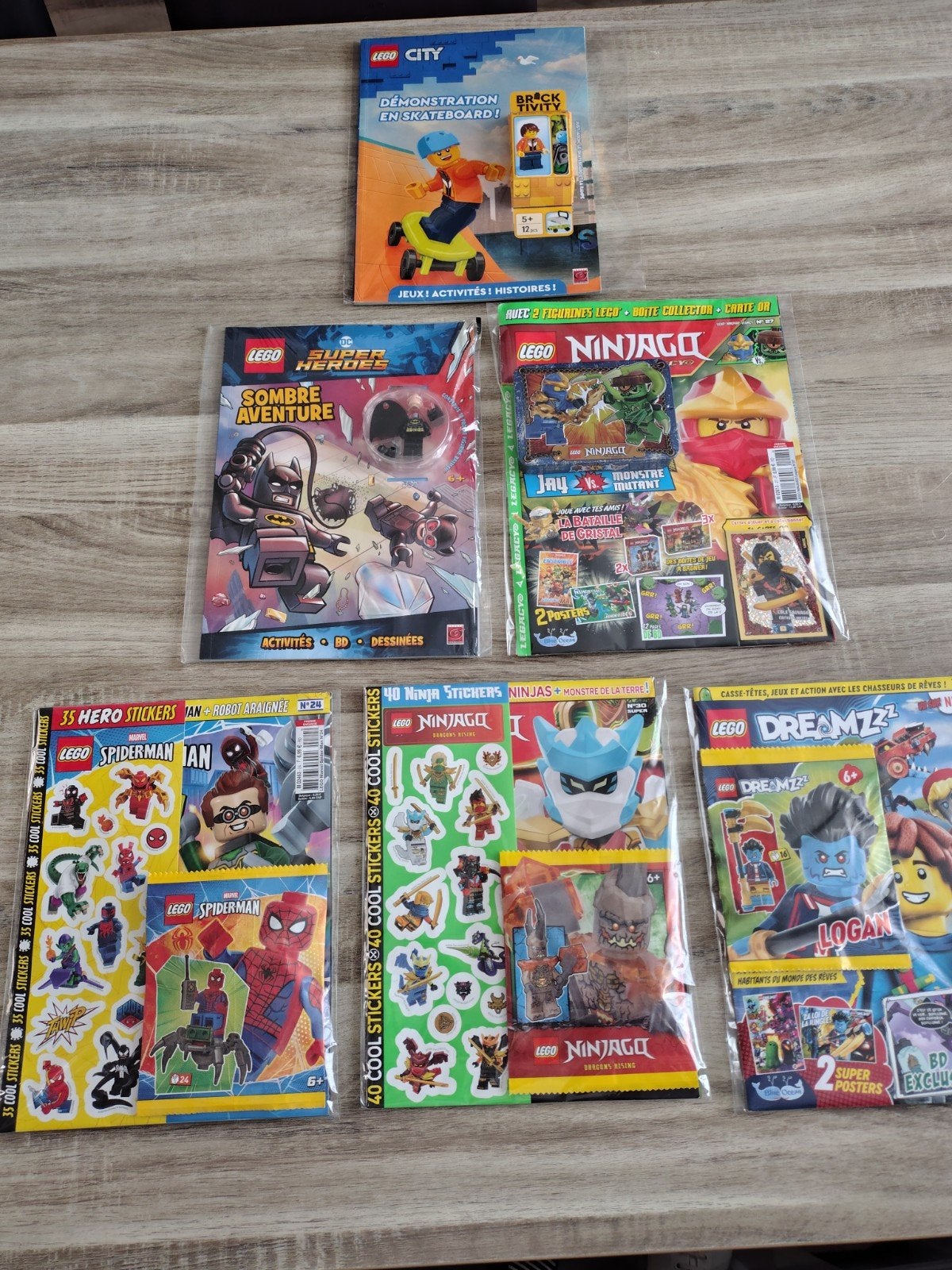 Lego magazine lot, Complet, Enlèvement ou Envoi, Lego, Comme neuf