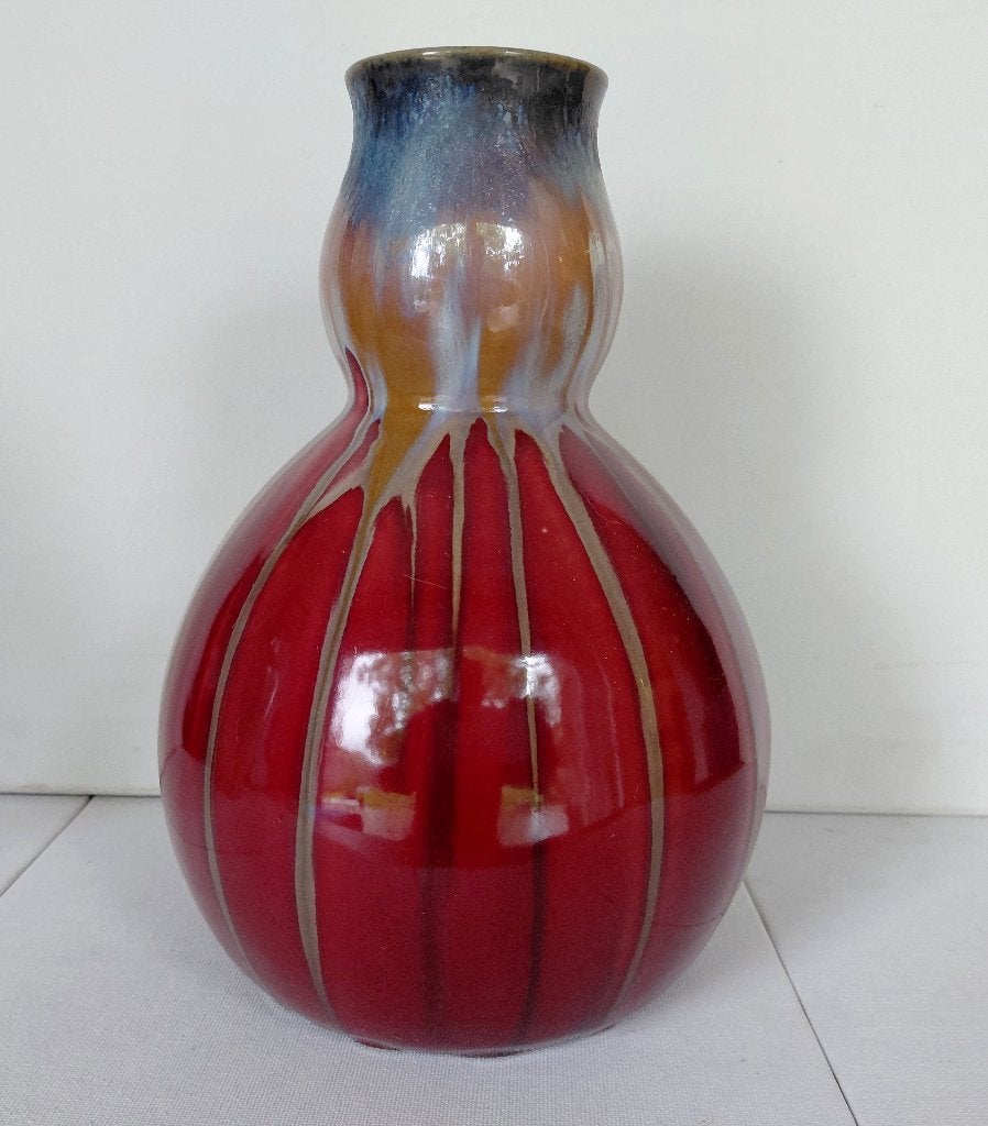 Vase Art Déco 'Coloquinte' Thulin Belgium (Modèle 200), Enlèvement ou Envoi