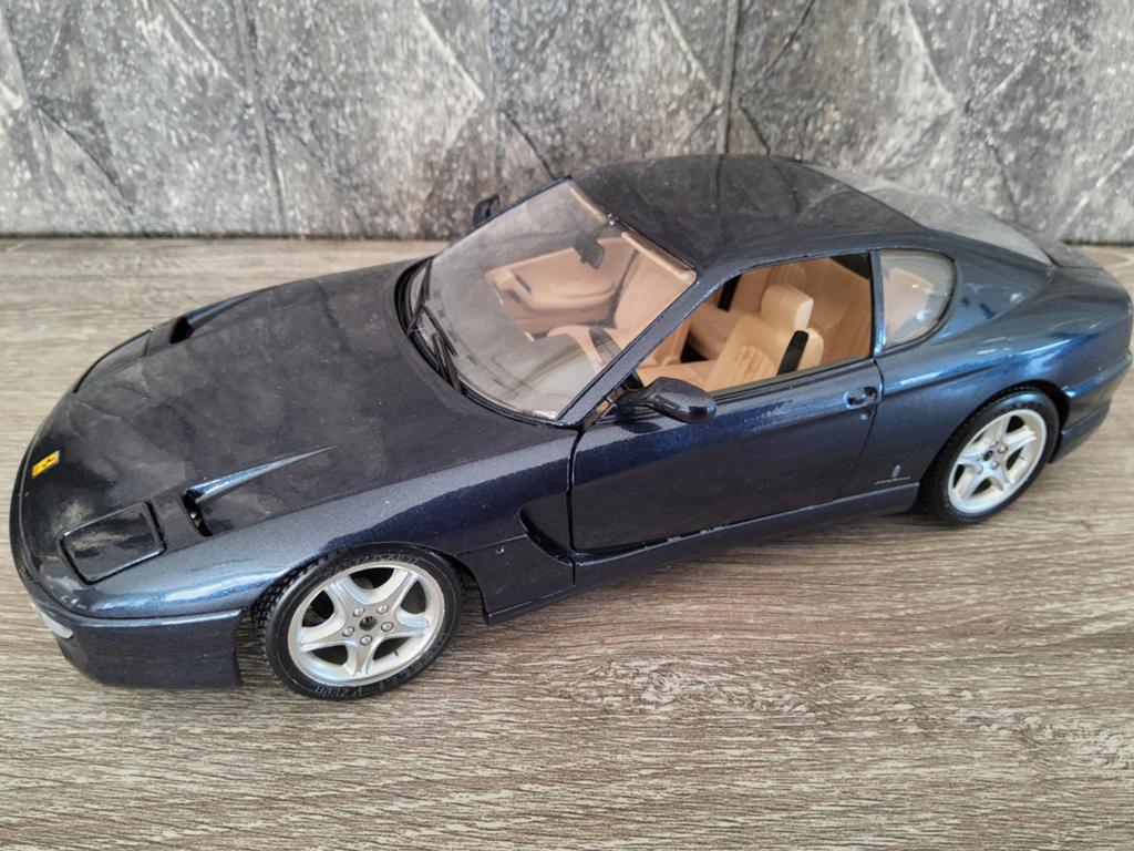 Ferrari 456GT 1992., Hobby & Loisirs créatifs, Voitures miniatures | 1:18, Enlèvement ou Envoi, Burago
