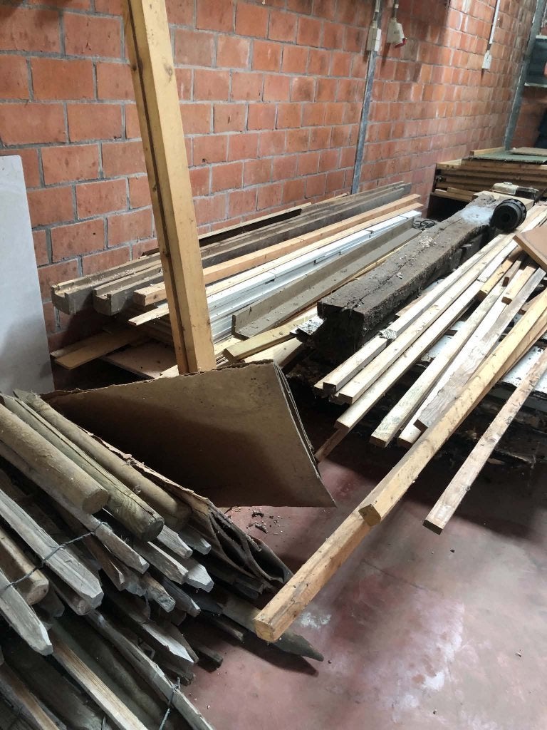 gratis hout, Tuin en Terras, 3 tot 6 m³, Ophalen, Takken