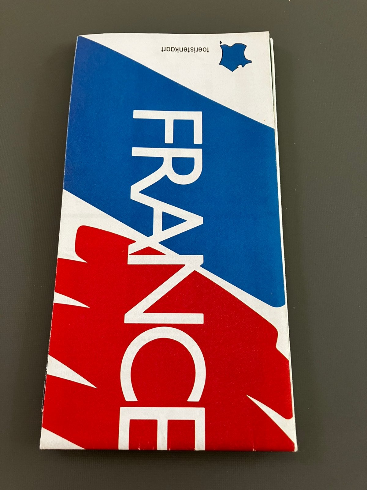 Landkaart FRANKRIJK., Ophalen of Verzenden, Zo goed als nieuw, Frankrijk, Landkaart