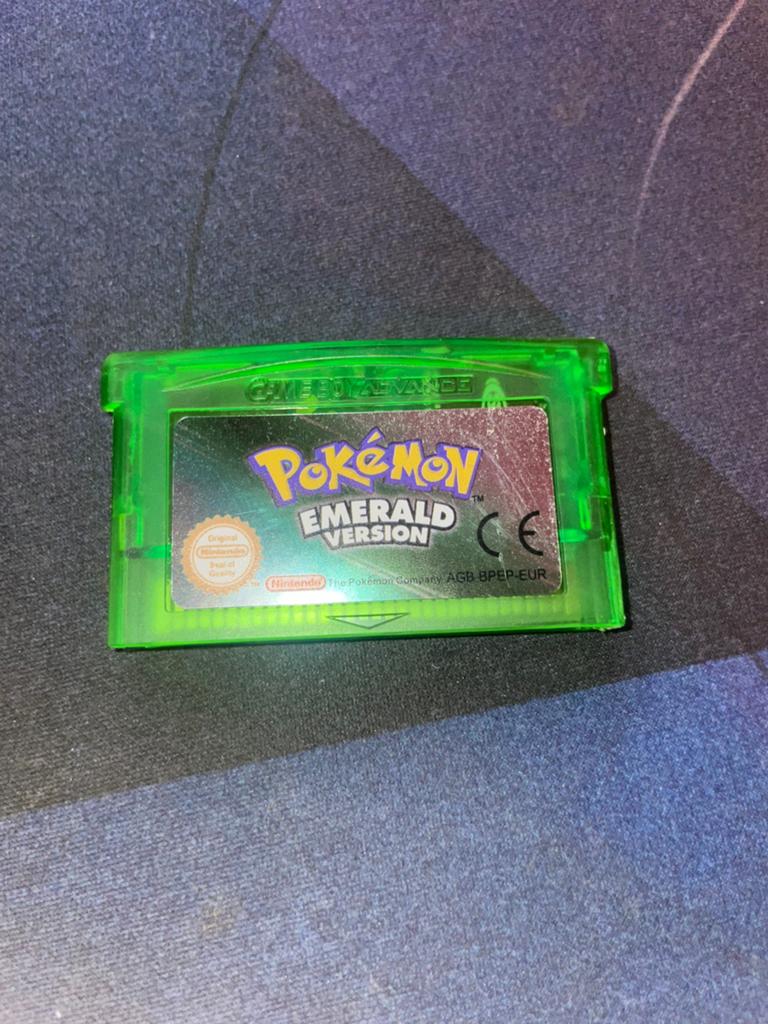 Pokémon Emerald Gameboy, Games en Spelcomputers, Games | Nintendo Game Boy, Ophalen of Verzenden, Zo goed als nieuw