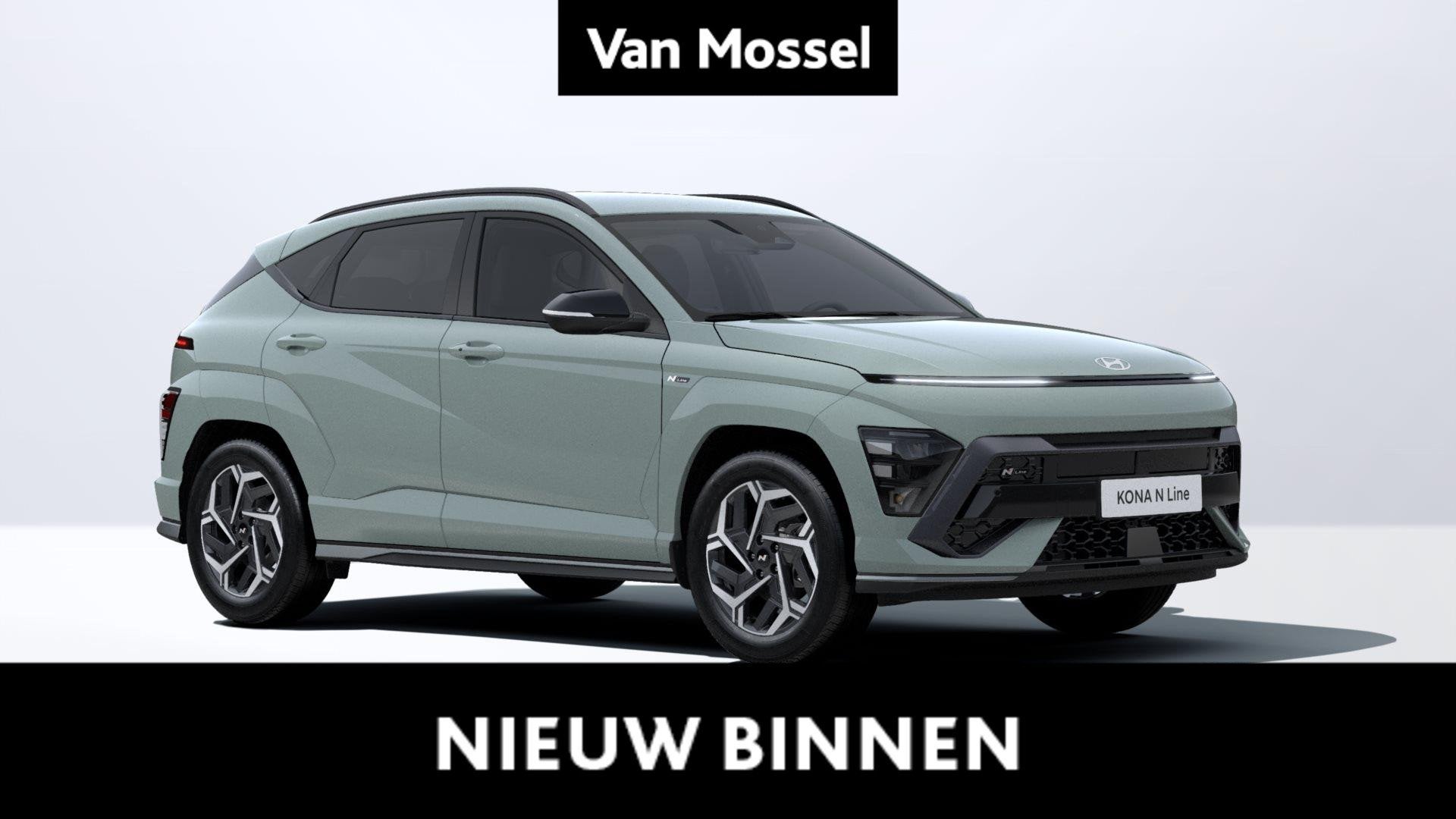 Hyundai Kona 1.6 T-GDI Feel N Line HEV 7-DCT ACHTERUITRIJ CA, Auto's, Stof, Lane Keeping Assist, 4 cilinders, 1600 cc