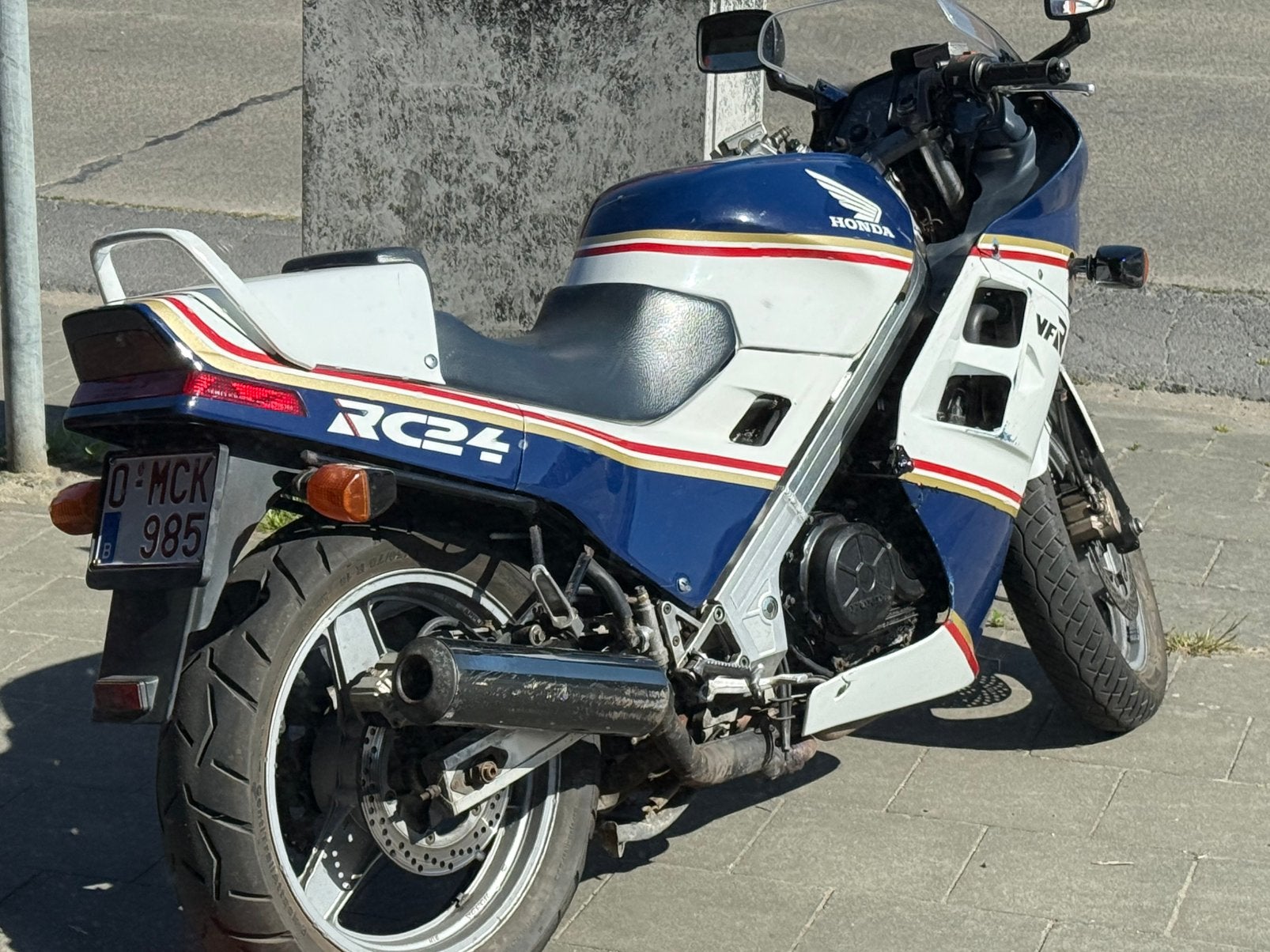Honda vfr 750, Motoren, 4 cilinders, Bedrijf, Sport