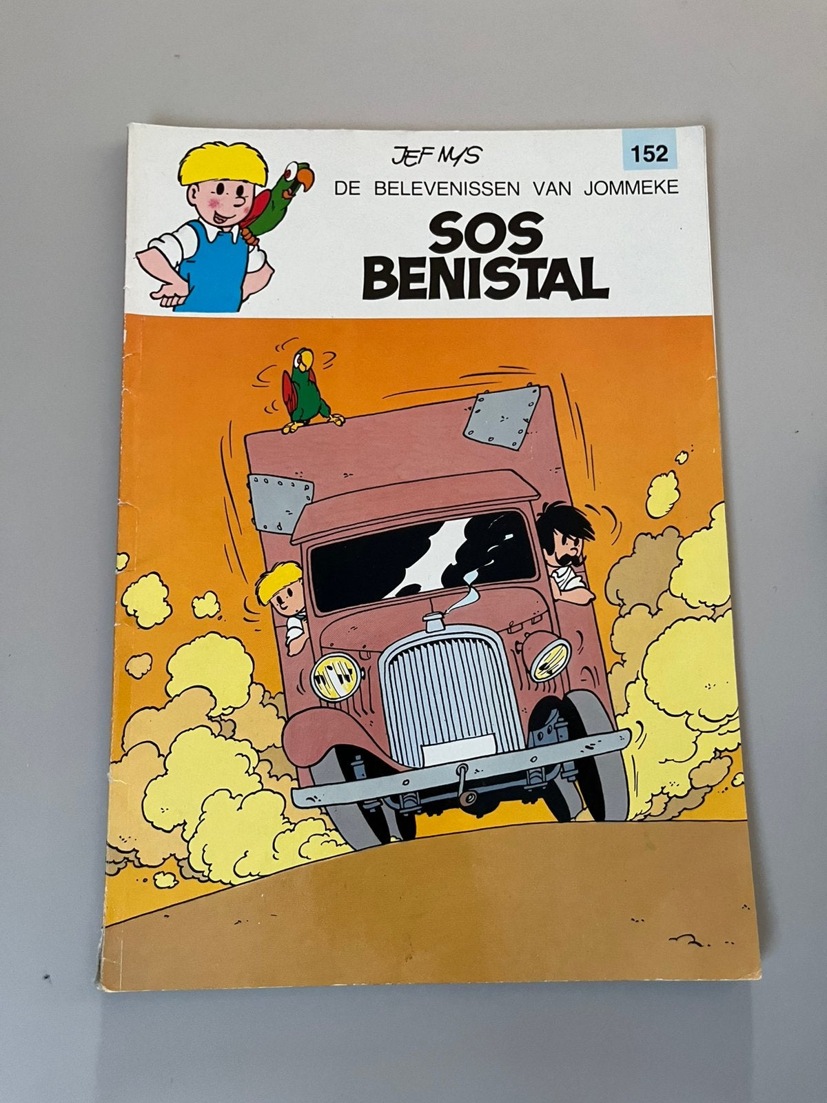 Strip Jommeke SOS Benistal, Boeken, Ophalen of Verzenden, Gelezen