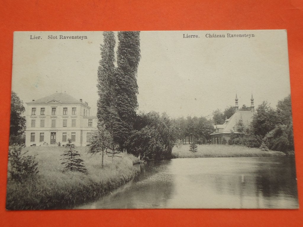 Lier Slot Ravenstey Château Ravenstey, Ophalen of Verzenden, 1920 tot 1940, Gelopen, Antwerpen