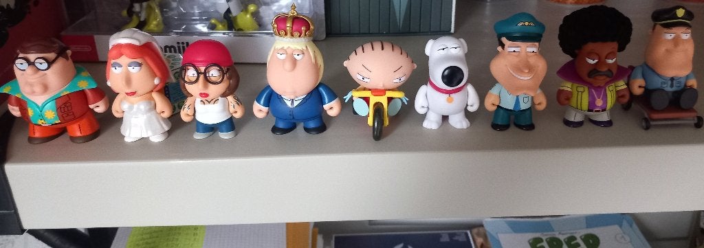 Figurines Family Guy Kidrobot, Enlèvement ou Envoi, Comme neuf