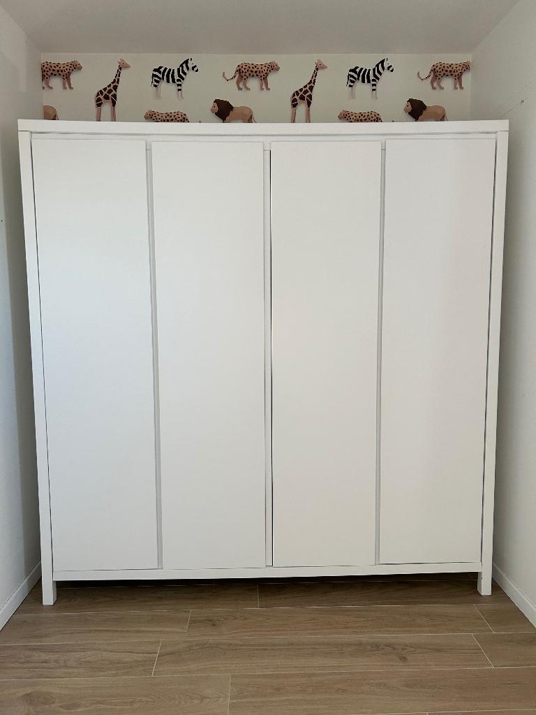 Bopita Corsica kast 4-deurs, 105 cm ou plus, Enlèvement, Utilisé, 50 à 70 cm