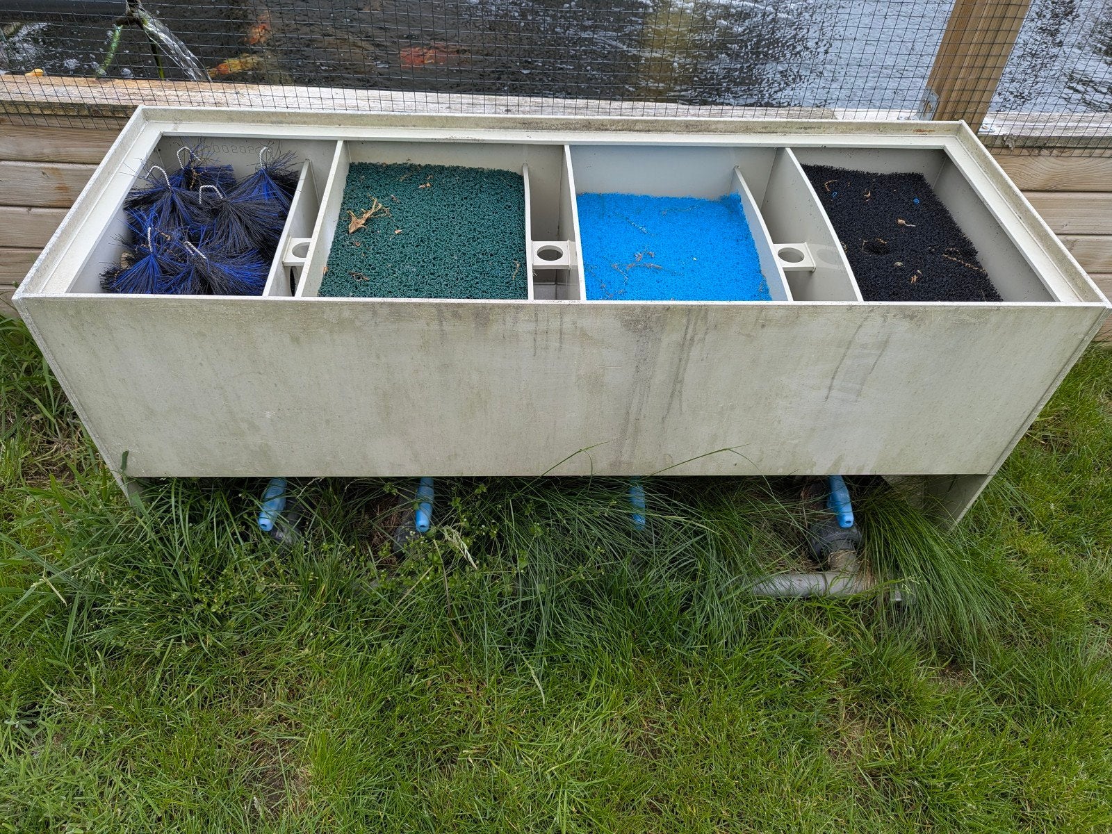 meerkamerfilter met extra filter materiaal, Tuin en Terras, Ophalen