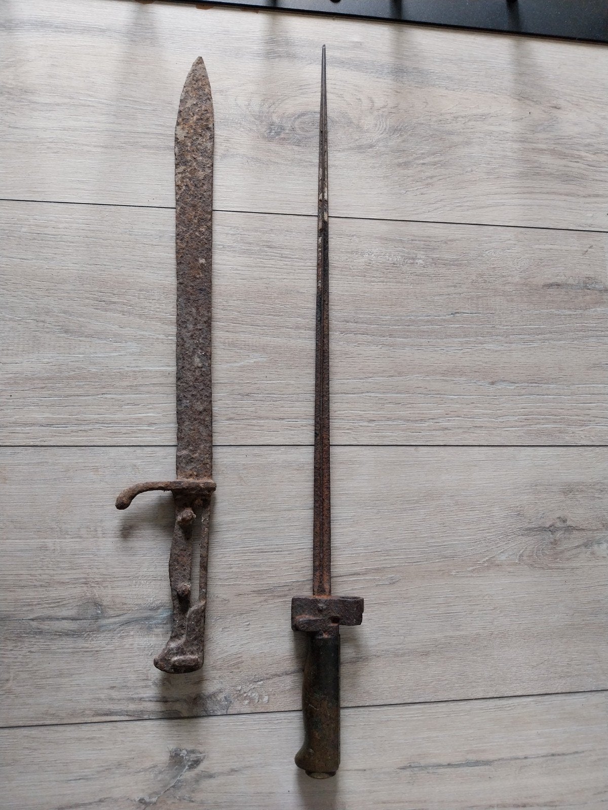 2 bajonetten wo1 Frans duits, Verzamelen, Ophalen of Verzenden
