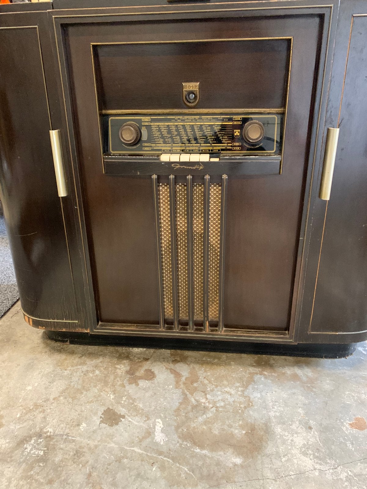 Radiokast 1955-1965, Antiek en Kunst, Ophalen