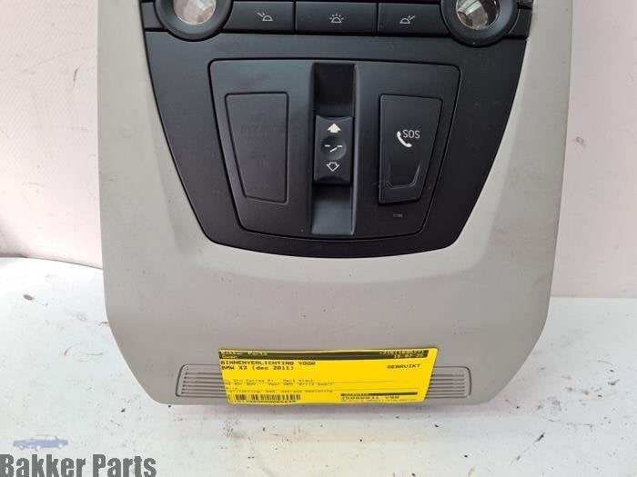 Eclairage intérieur avant d'un BMW X3, Autos : Pièces & Accessoires, -, 3 mois de garantie, Utilisé, -