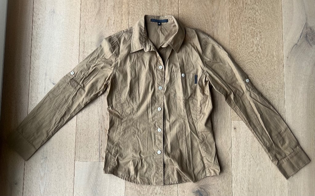Blouse Natan, Kleding | Dames, Bruin, Ophalen of Verzenden, Maat 36 (S), Gedragen