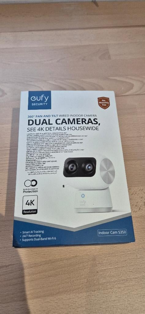 Eufy Indoor Cam S350, Enlèvement, Comme neuf, Caméra d'intérieur