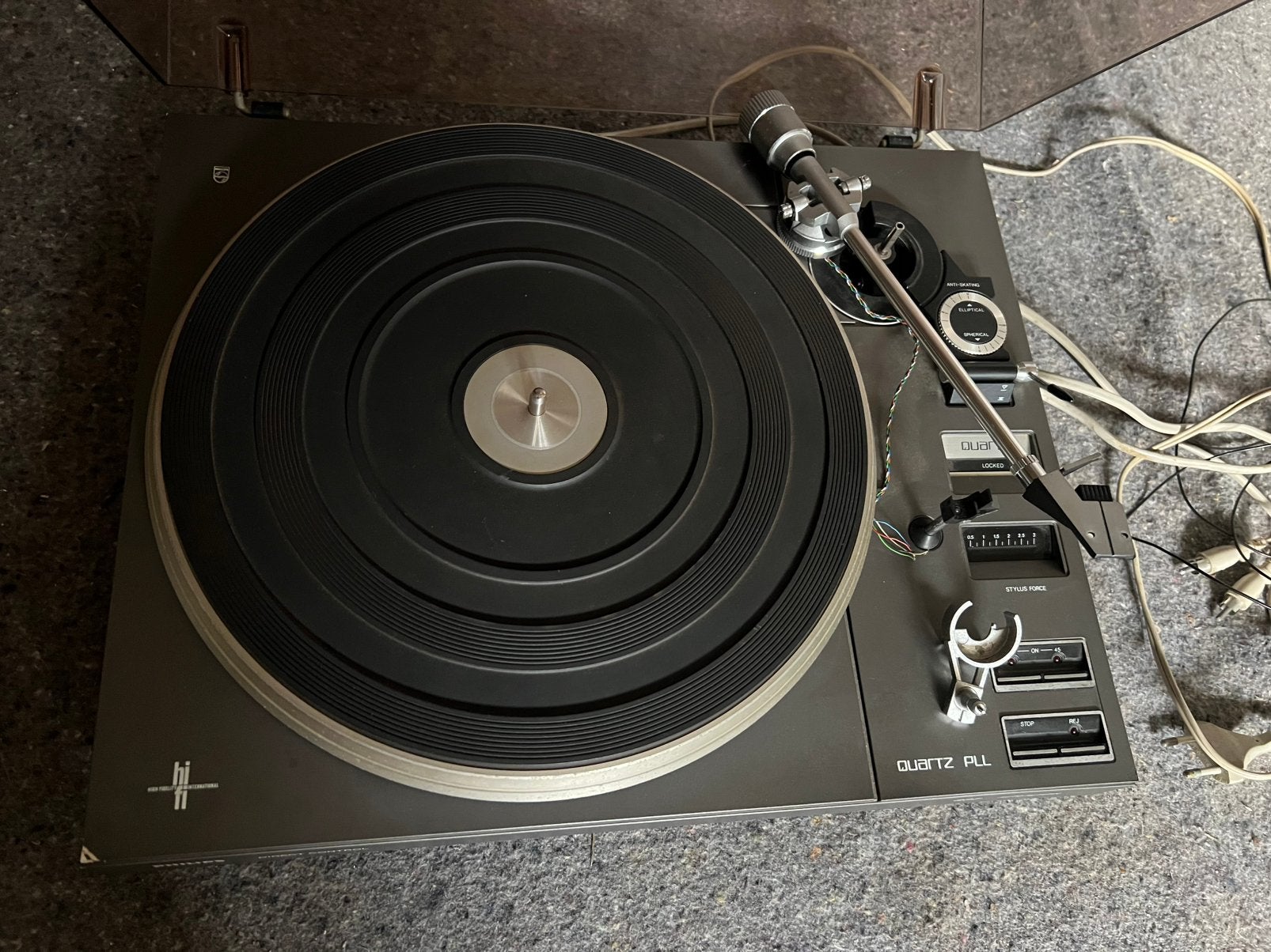 Philips 877, Audio, Tv en Foto, Ophalen, Zo goed als nieuw, Platenspeler, Philips