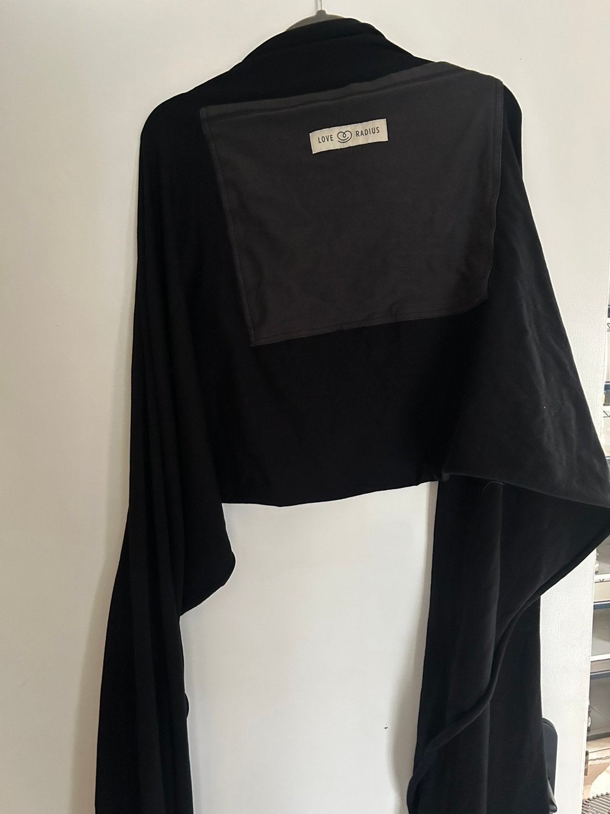 Draagdoek L'Originale Love Radius Zwart Antraciet, Autres marques, Écharpe de portage, Comme neuf, Enlèvement