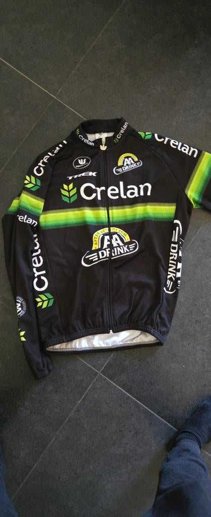 Fietsvest fleece, Ophalen