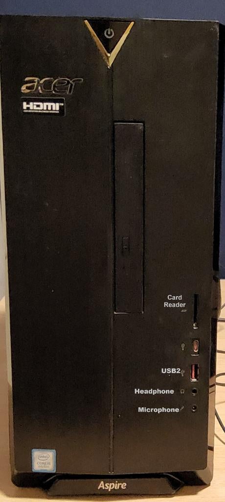 Desktop PC Acer Aspire TC 885 X64, Computers en Software, Ophalen, 32 GB, 512 GB, Zo goed als nieuw
