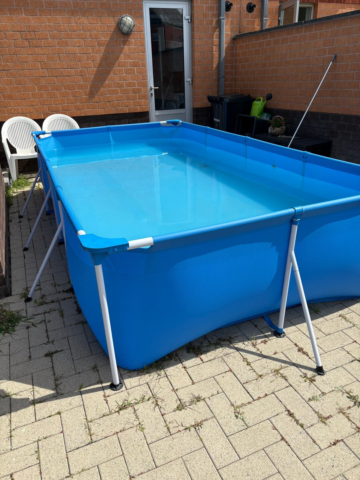 Zwembad bestway steel pro( met frame), Ophalen, Zo goed als nieuw