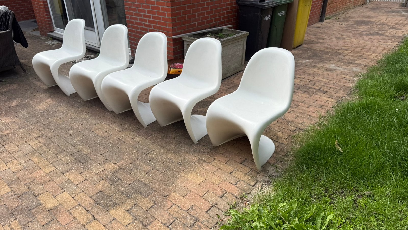 Orginele Verner Panton S Chairs, Antiek en Kunst, Kunst | Designobjecten, Ophalen