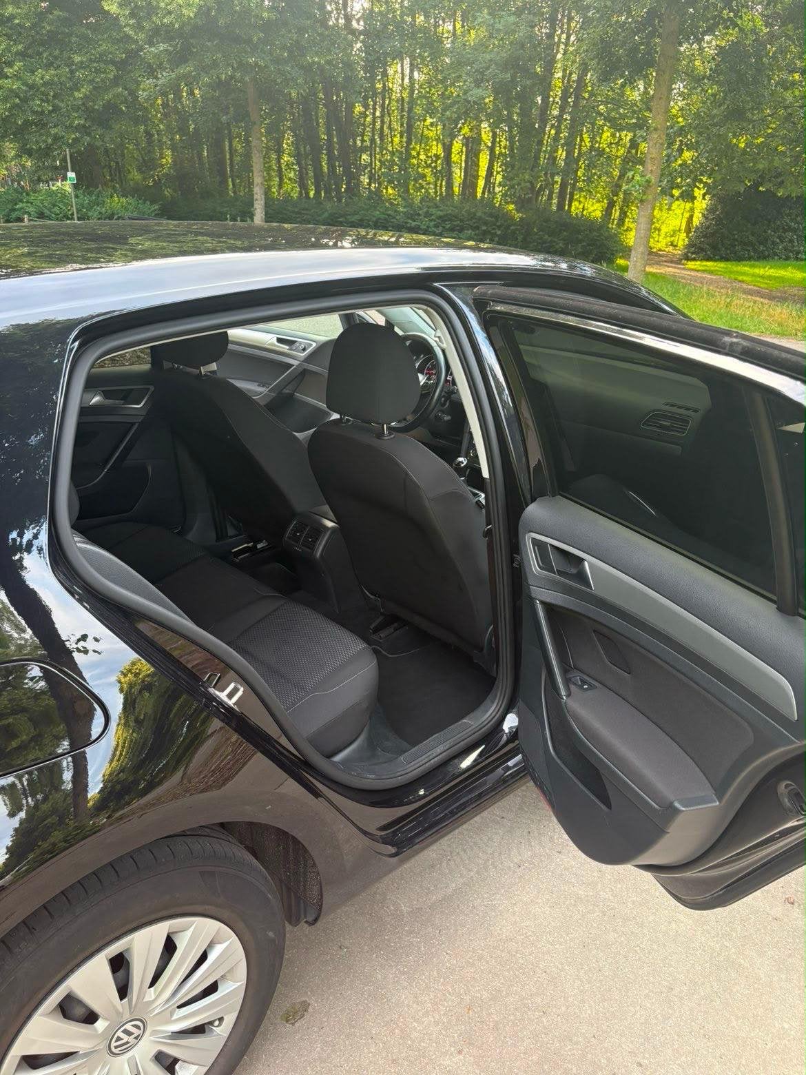Volkswagen golf 2018, Zwart, Handgeschakeld, 5 deurs, Golf