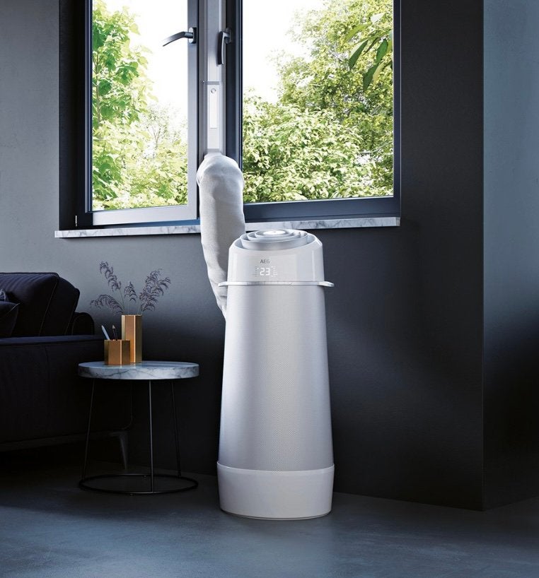 AEG Mobiele Air Conditioner, Electroménager, Climatiseurs, Enlèvement, Comme neuf, Climatiseur mobile, Télécommande