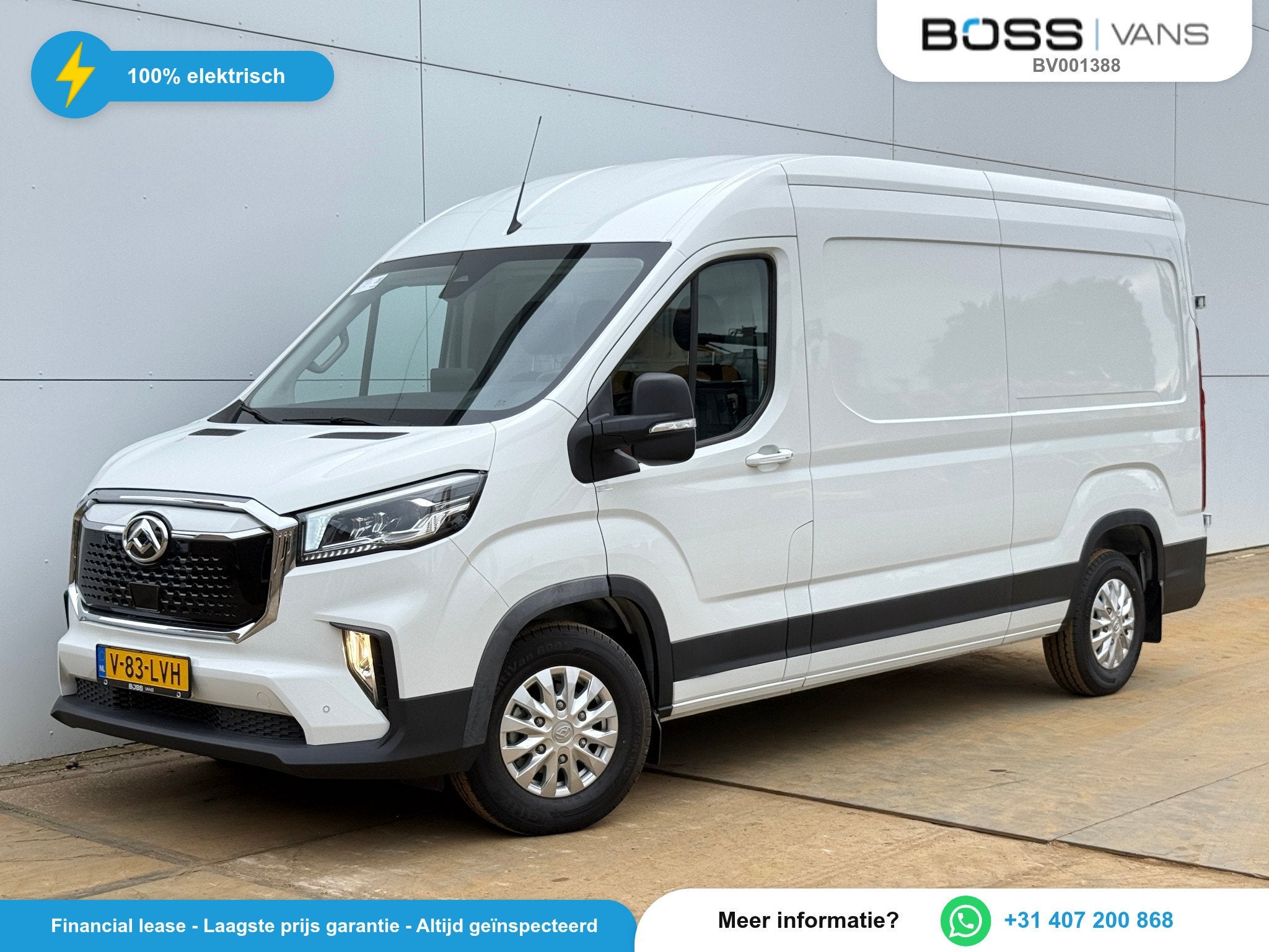 Maxus eDeliver 9 eDeliver 9 89kWh 204PK, Neuf, Achat, Entreprise, 3 places