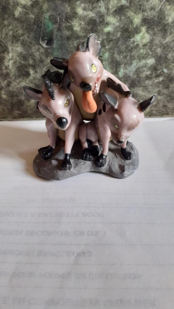 figurine disney les 3 hyènes du roi lion, Collections, Enlèvement ou Envoi, Utilisé, Autres types