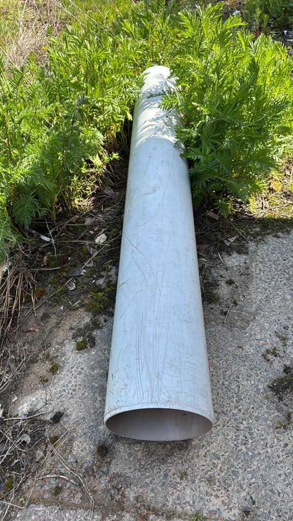 PVC buis 300mm, Ophalen, 2 tot 4 meter, PVC, Zo goed als nieuw