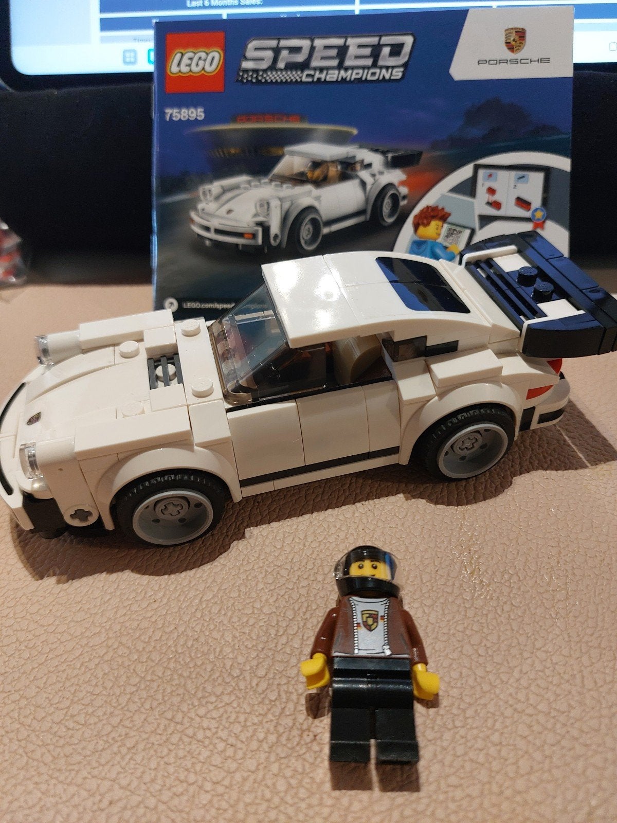 Lego Speed Champions 75895 1974 Porsche 911 Turbo 3.0, Compleet, Lego, Zo goed als nieuw, Speed Champions