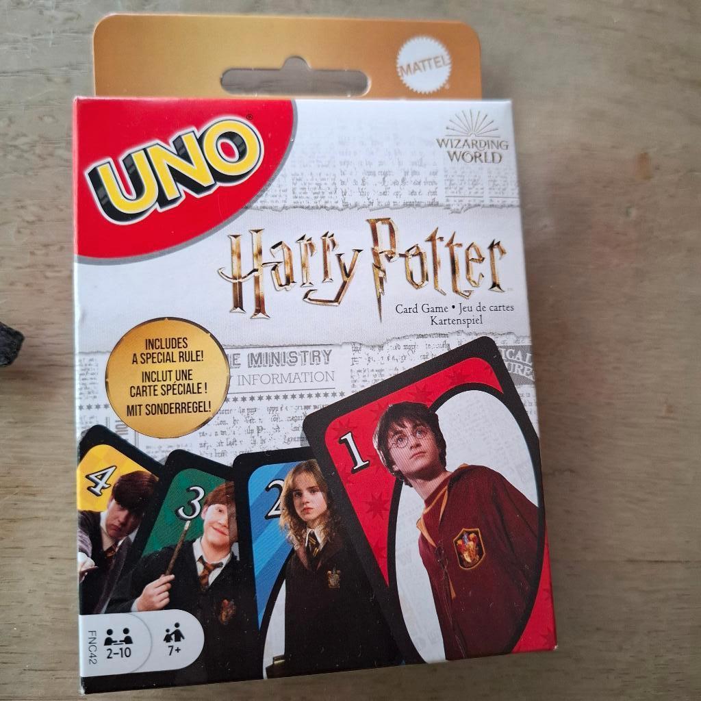 gezelschapsspel: UNO, Harry Potter, Hobby en Vrije tijd, Ophalen, Nieuw