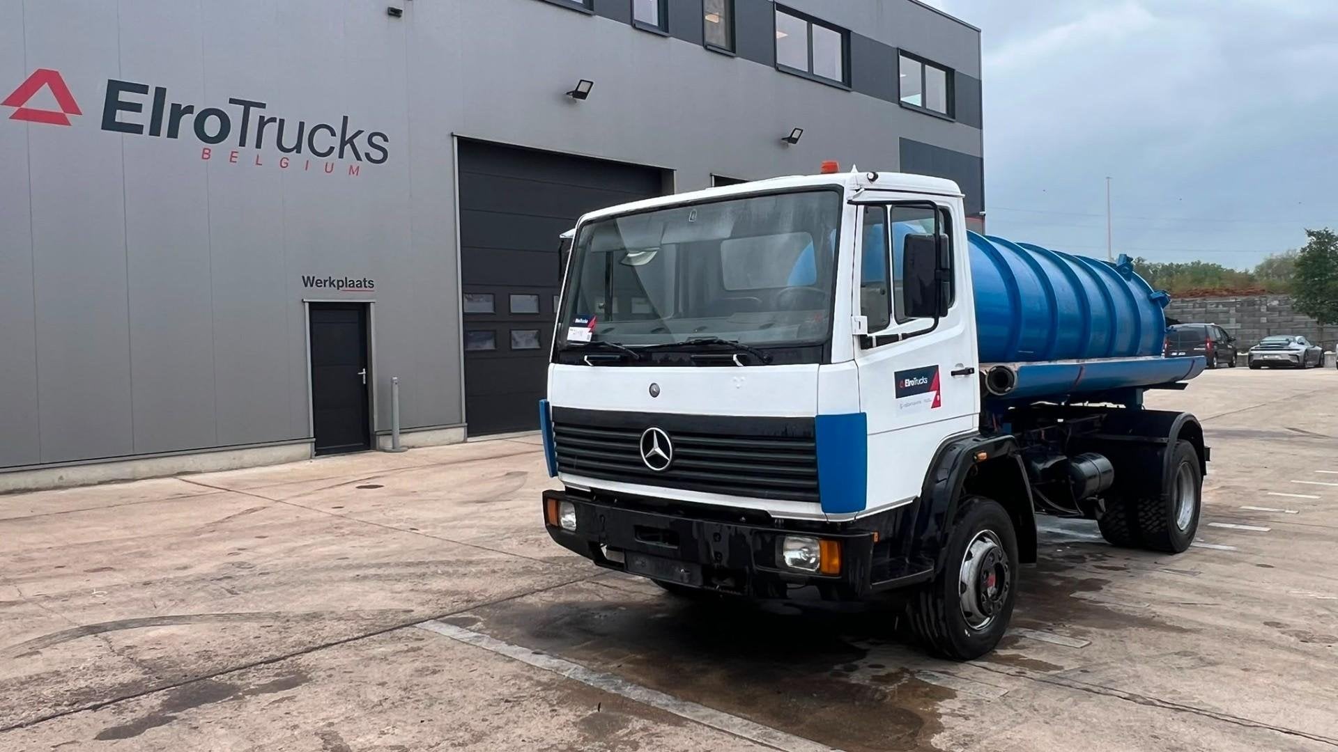 Mercedes-Benz SK 1117 (VIDANGEUR / VACUUM / AUXILAIRY/ STEEL, Auto's, Vrachtwagens, Euro 2, Achterwielaandrijving, Overige kleuren