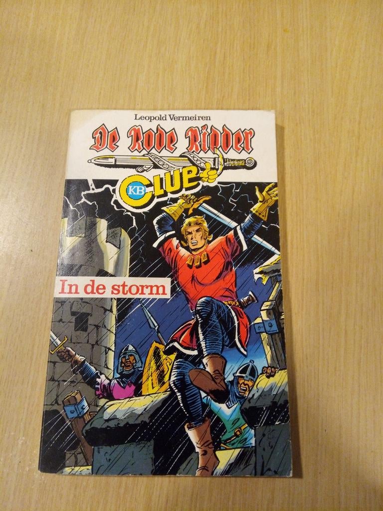 De rode ridder.  In de storm, Boeken, Ophalen of Verzenden